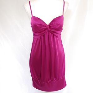 Forever 21 Magenta Fuschia Spaghetti Strap Dress
